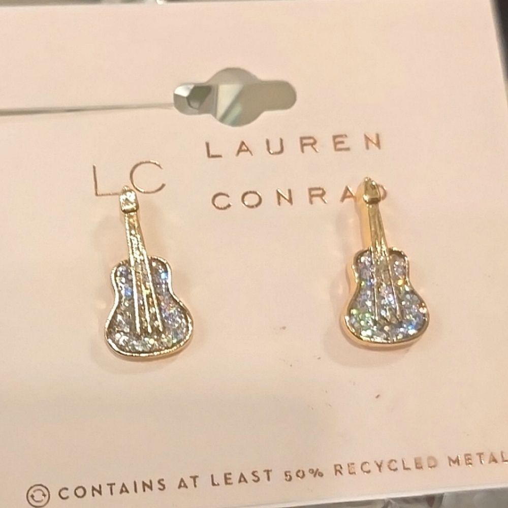 LC Lauren Conrad Guitar‎ Earrings